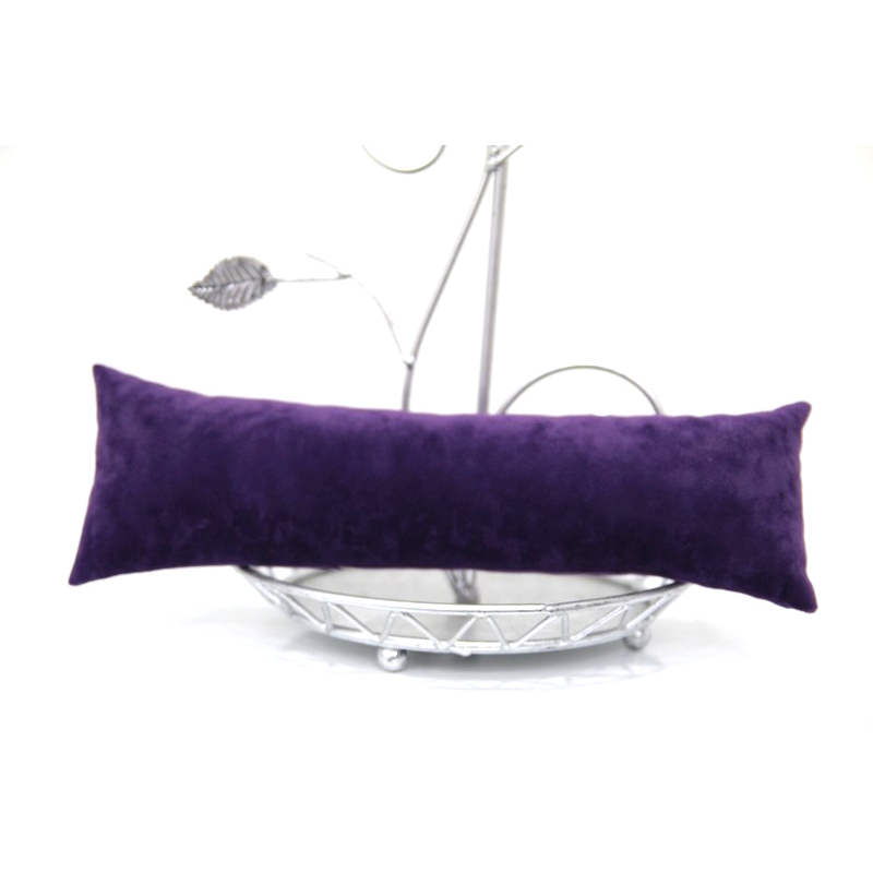 30CMX7CM UZUN MOR BİLEKLİK&SAAT YASTIK DEKORU