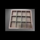 SİYAH BÖLMELİ KOLYE UCU SERVİS TABLASI