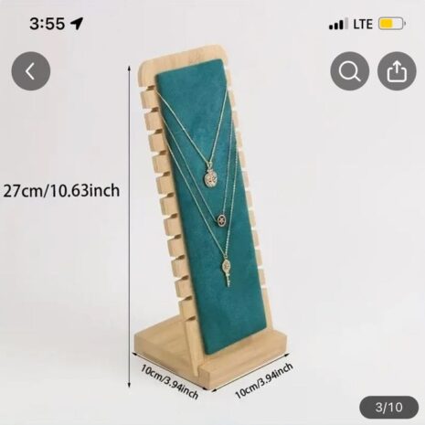 ÇOKLU KOLYE STANDI İTHAL YEŞİL